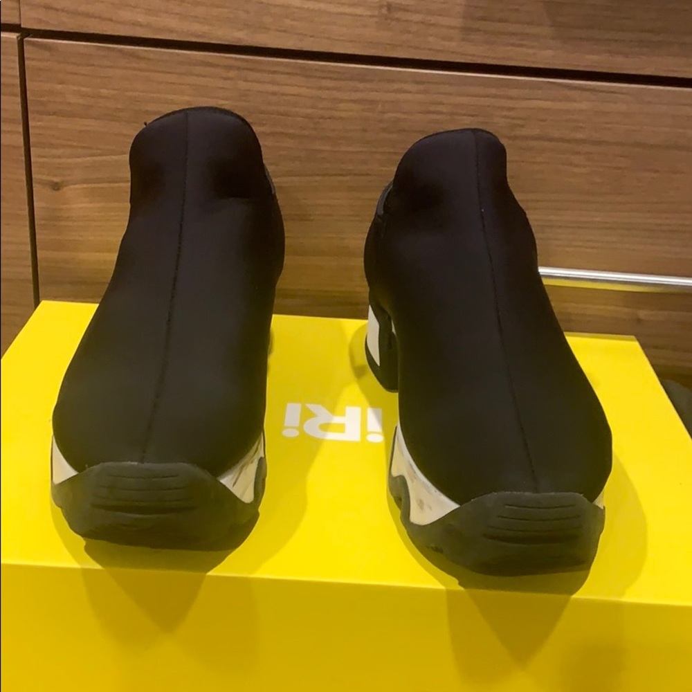 COPY - iRi Unisex Black Outline Neoprene Sneaker